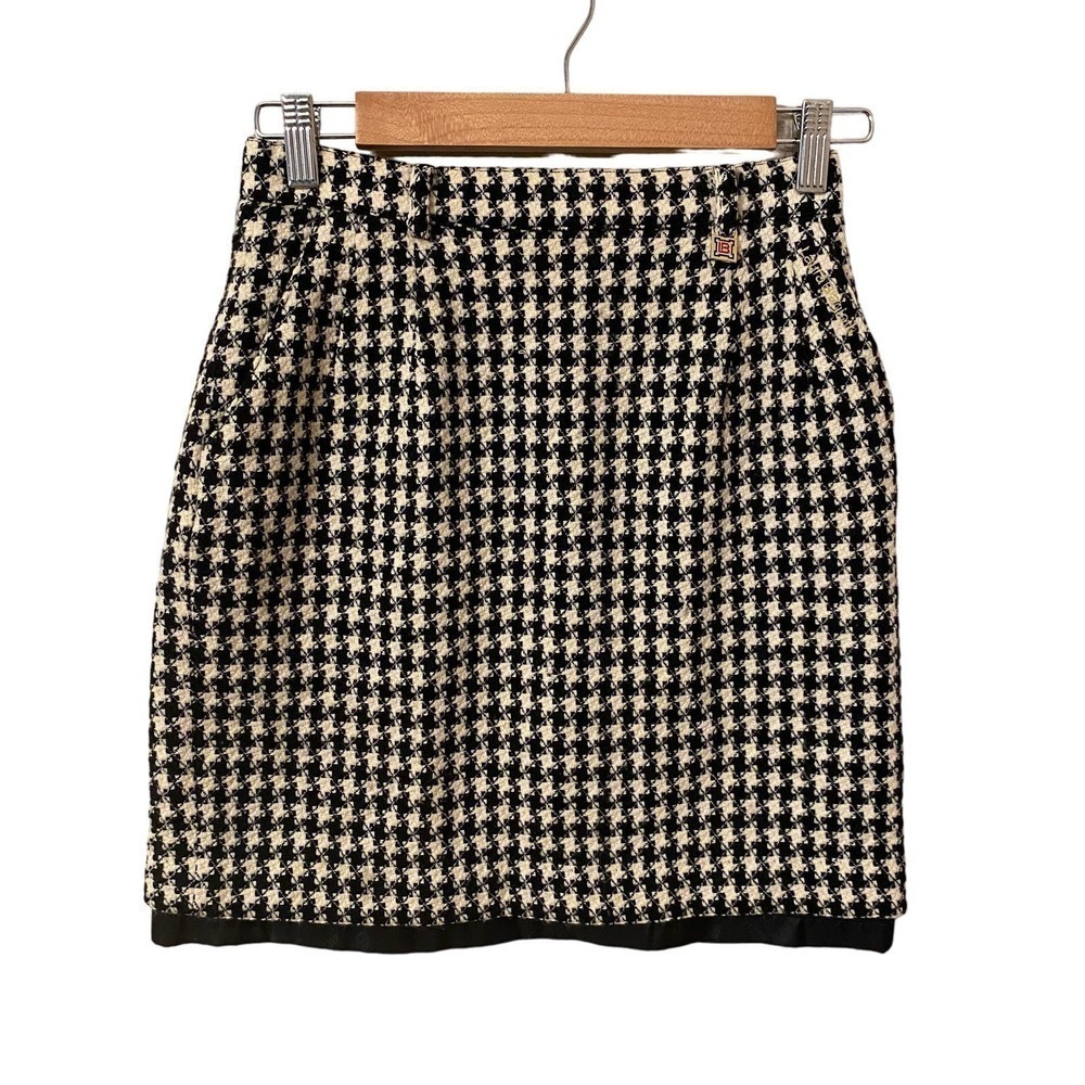 Laura Biagiotti Golf Vintage Herringbone Women's sz XS Classy Academia Old Money